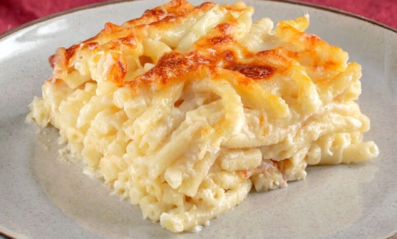 Fırında Beşamel Soslu Makarna Tarifi