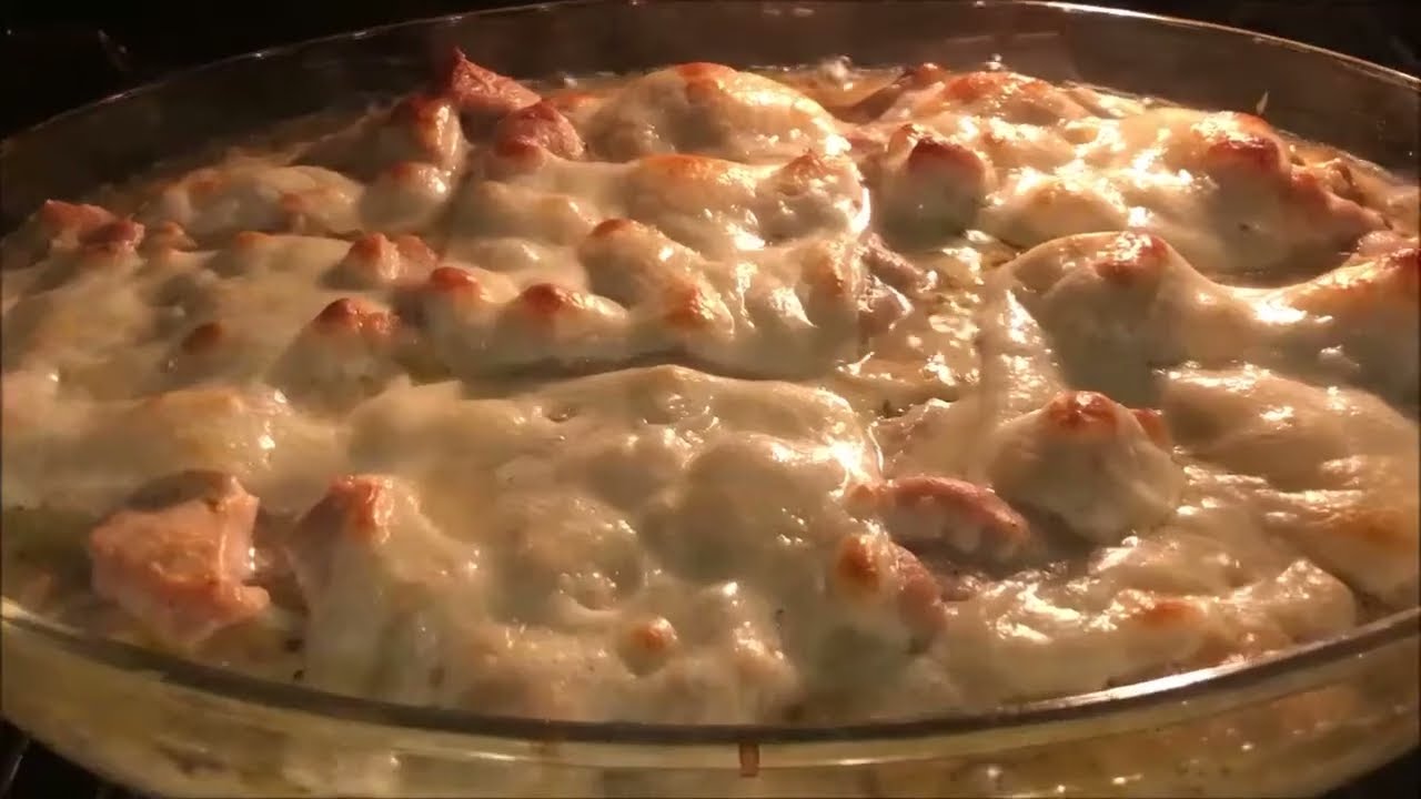 Fırında Kaşarlı Tavuk