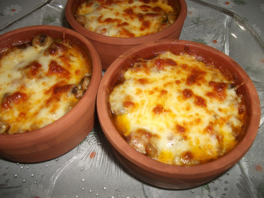Fırında Kaşarlı Tavuk
