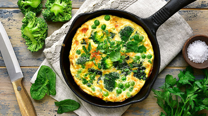 Sebzeli Omlet Sebzeli Omlet