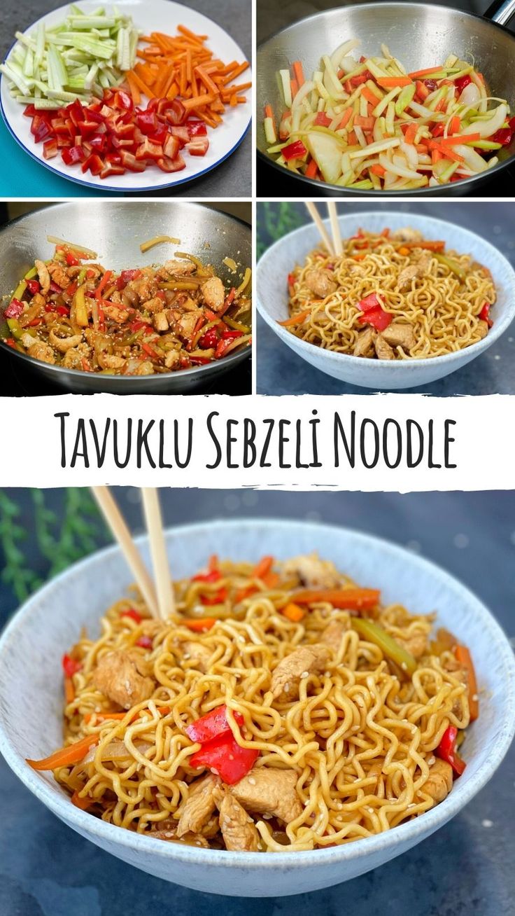 Tavuklu Noodle