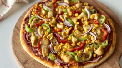 Tavuklu Pizza Tarifi