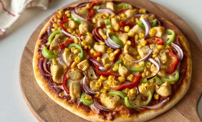 Tavuklu Pizza Tarifi