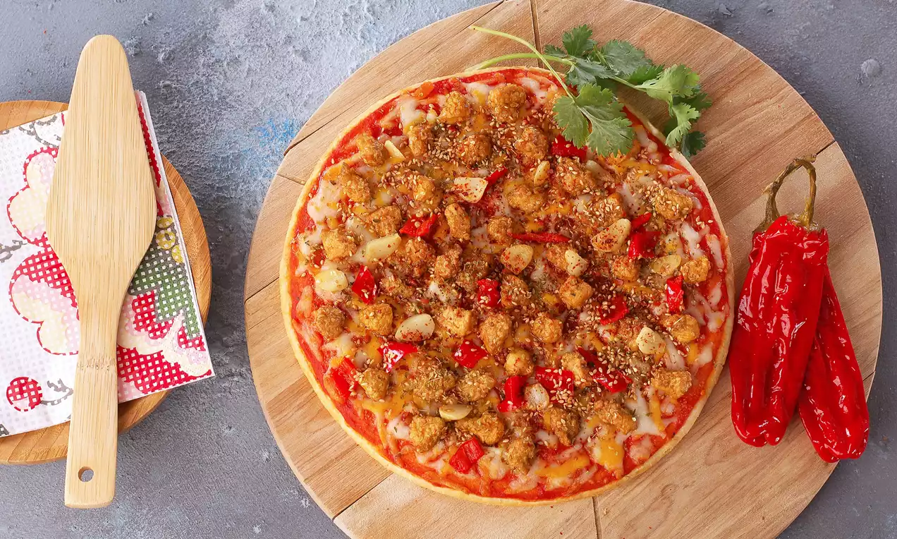 Tavuklu Pizza