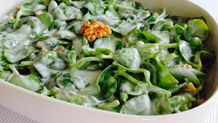 Yoğurtlu Semizotu Salatası Yoğurtlu Semizotu Salatası