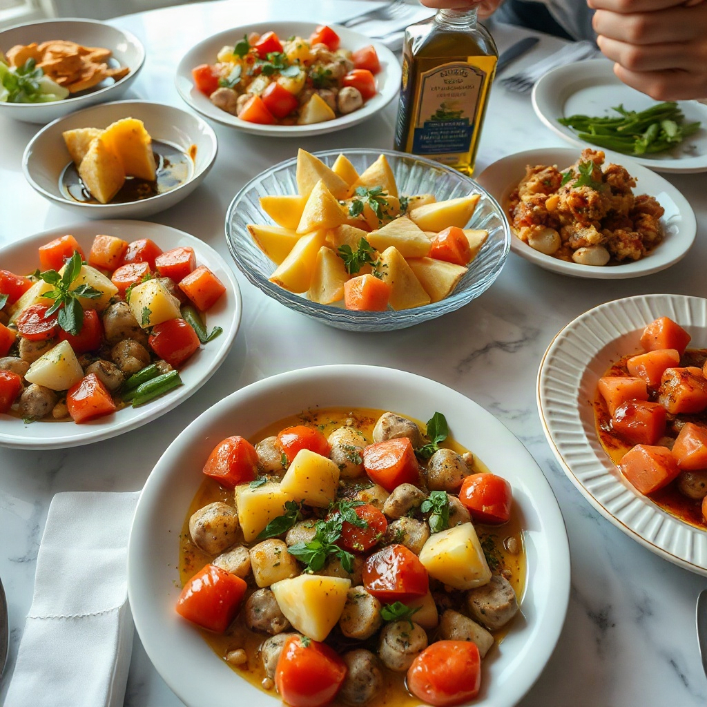 Soğuk Servis Zeytinyağlı Yemekler