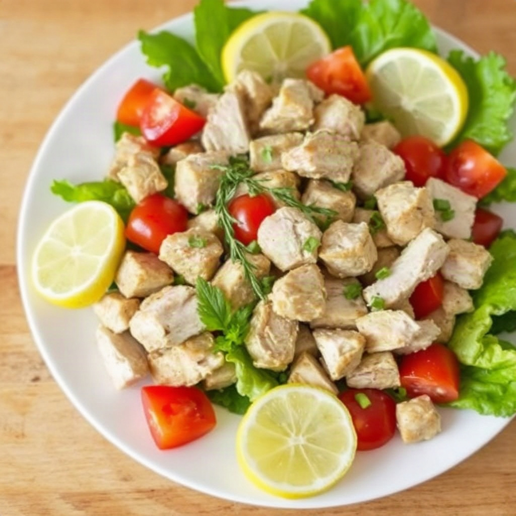 Tavuklu salata