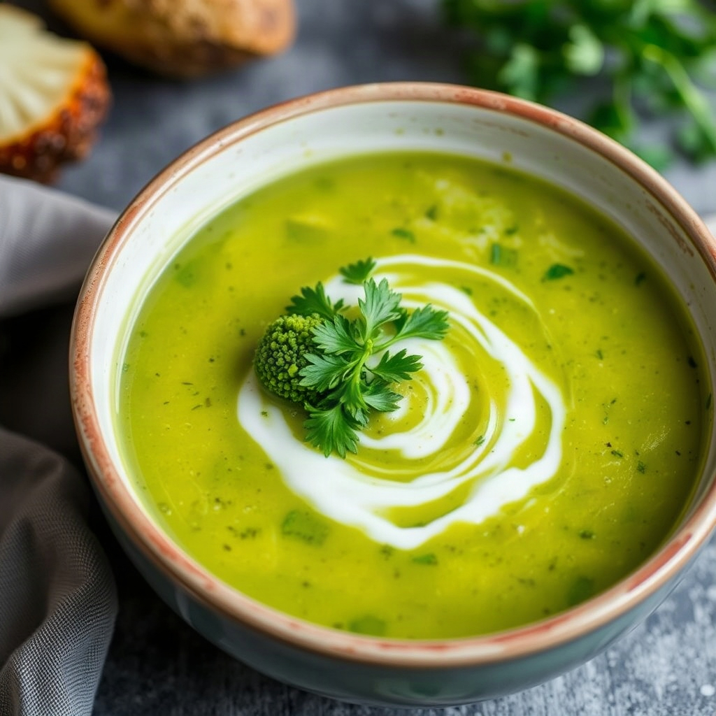 Brokoli Çorbası Yapımı