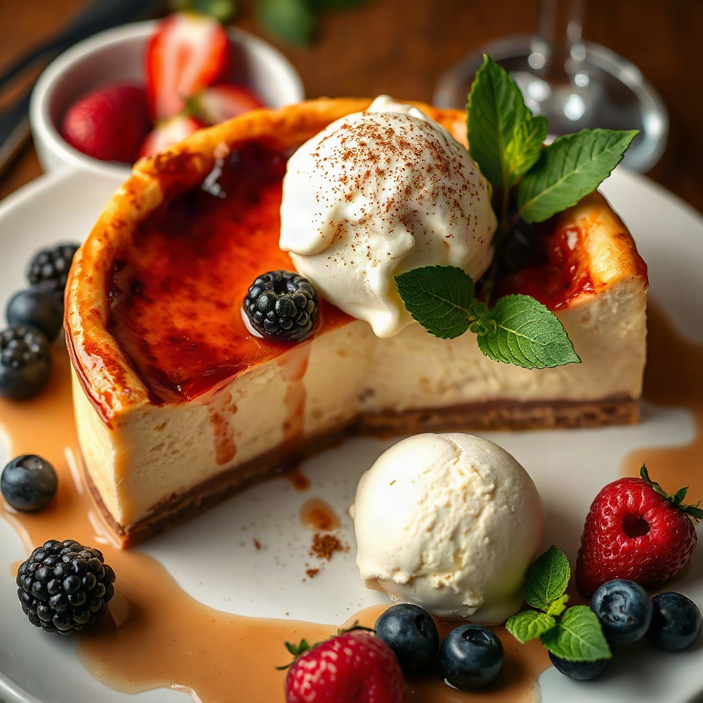 San Sebastian cheesecake