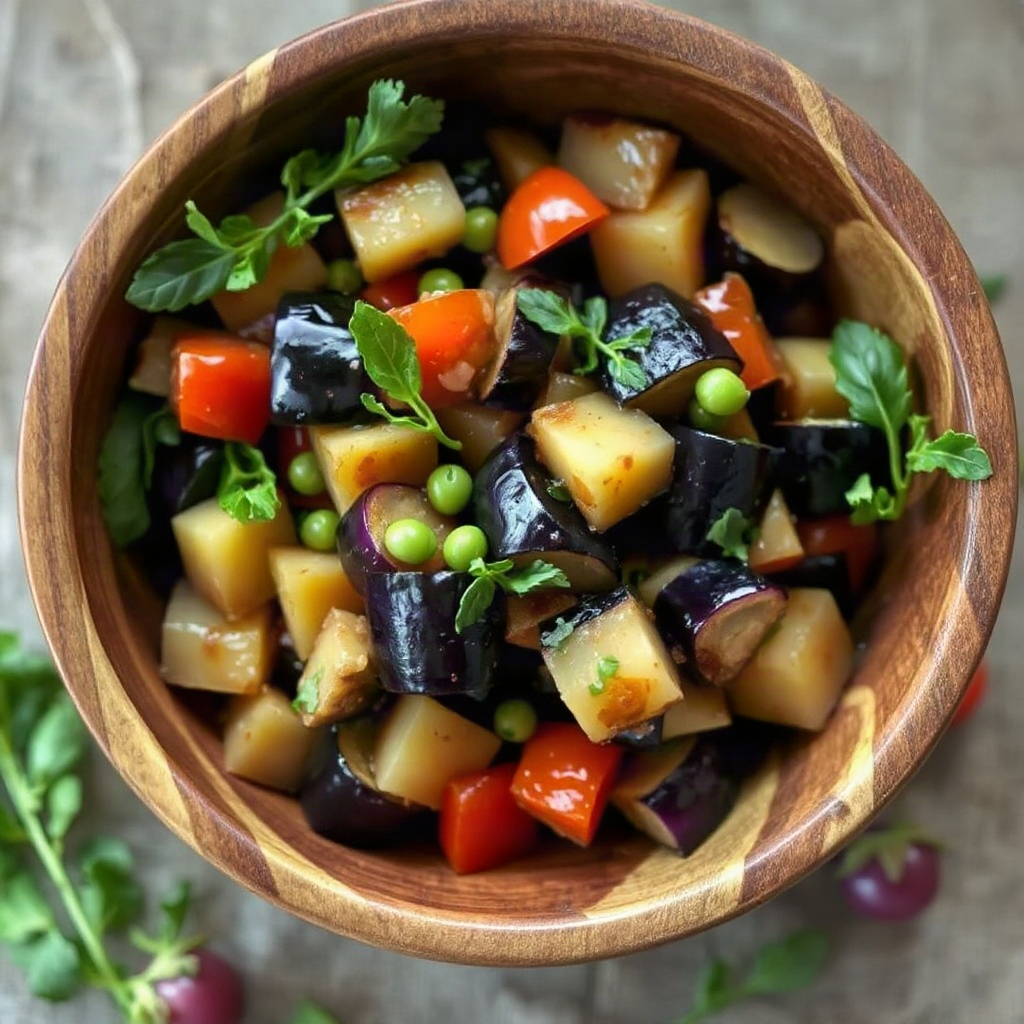 Patlıcan salatası