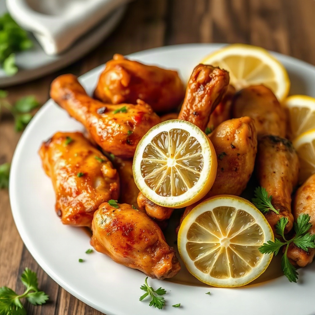 Tavuk kanat fırında